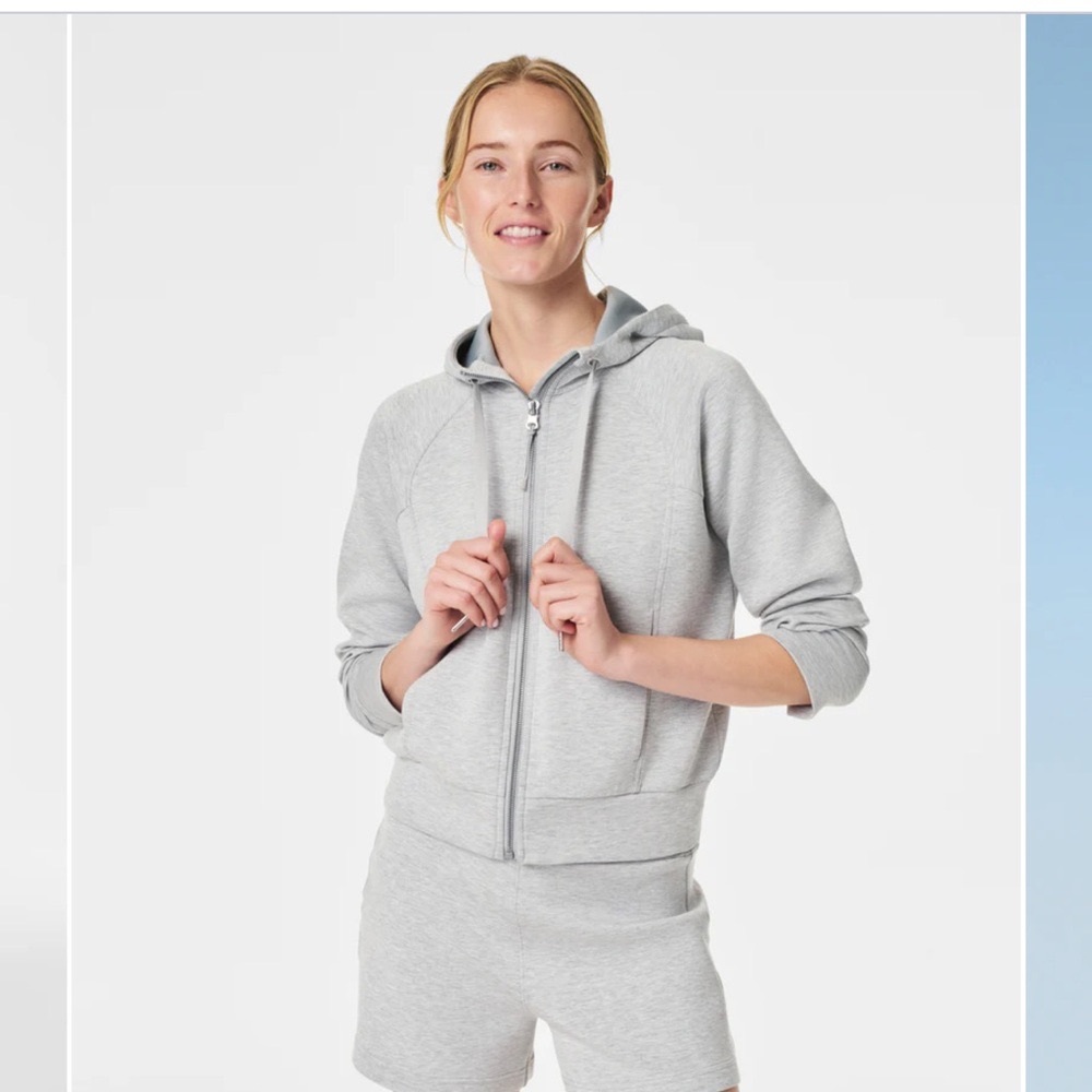 SPANX AirEssentials Gray Hoodie